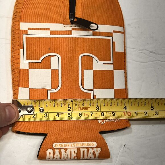 Tennessee Game Day Koozie Coozie Bottle Zip Sleeve Cooler Jenkins Pics Read - Picture 11 of 11